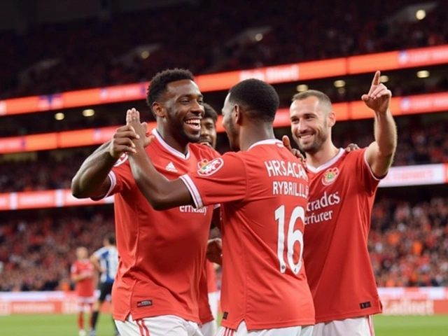 Benfica Supera Derrota Inicial e Triunfa sobre Casa Pia por 3-0