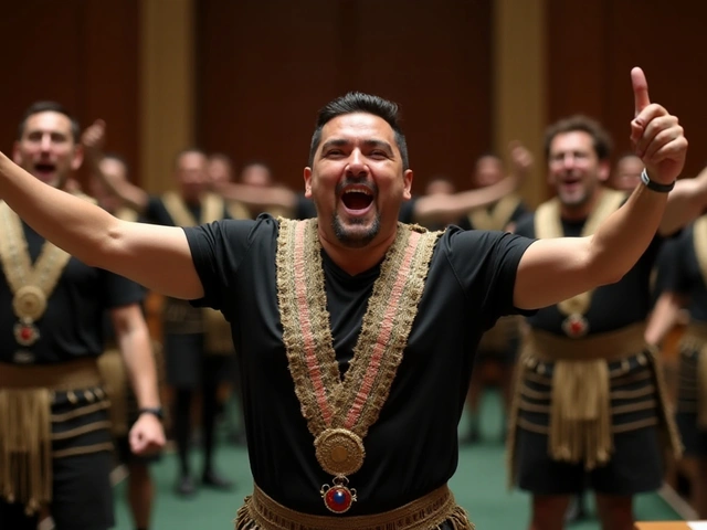 Protesto Poderoso: Parlamentares Māori no Parlamento de Nova Zelândia