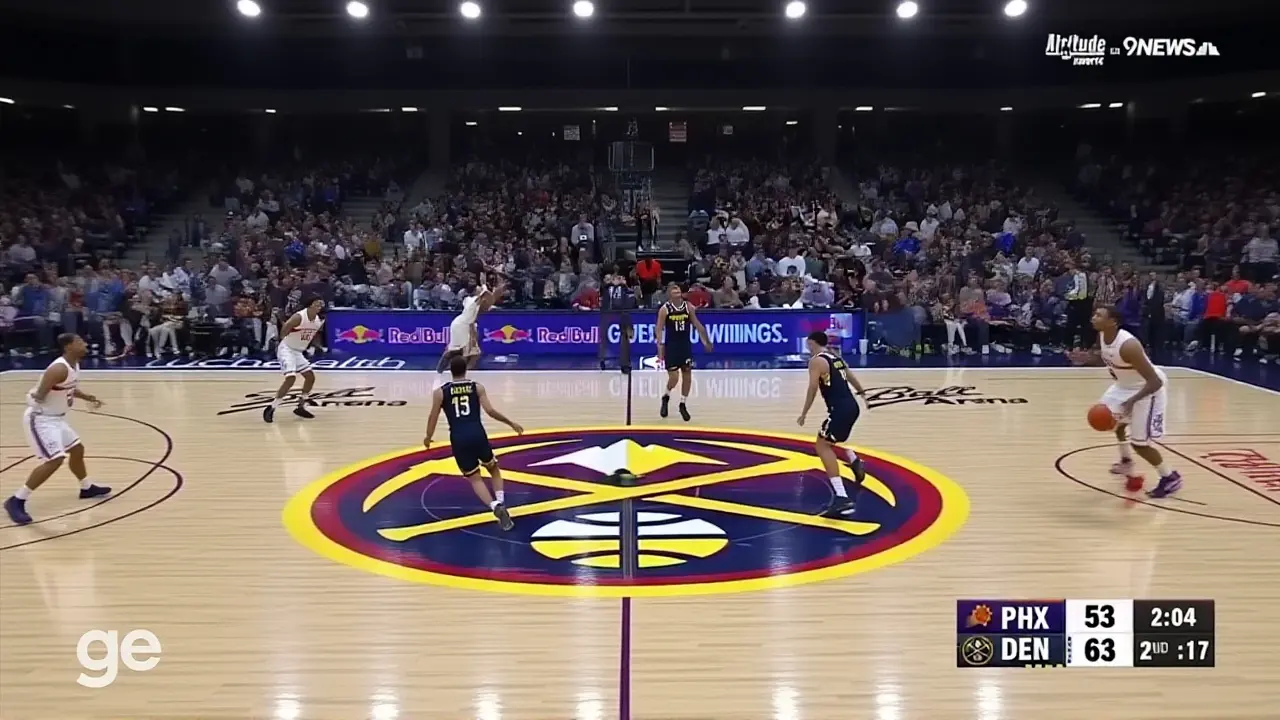 Jokic crava triplo-duplo e Gordon faz enterrada viral no triunfo dos Nuggets